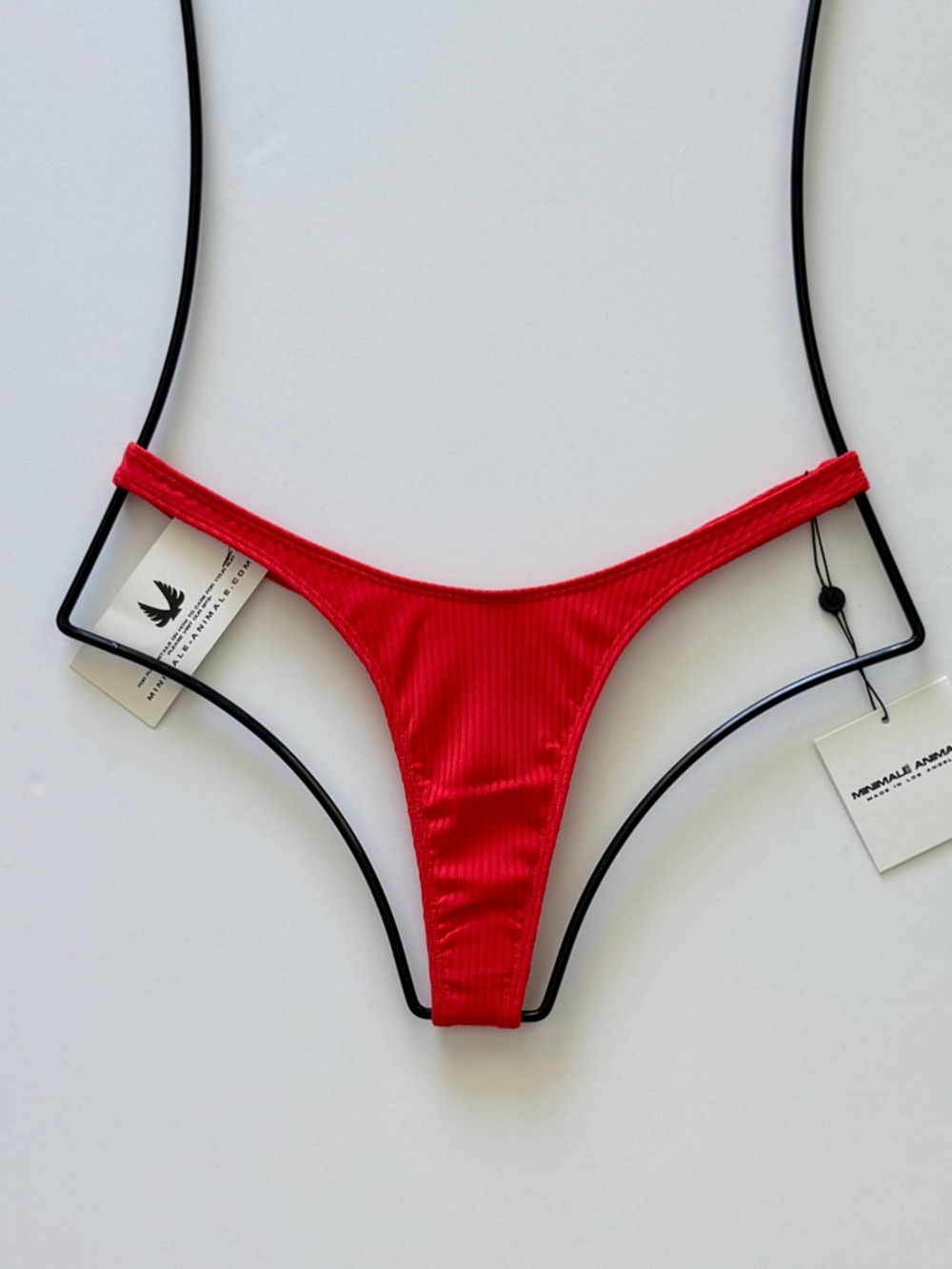 Minimale Animale NOLITA Rib Thong Bikini Bottom - Picture 2 of 10
